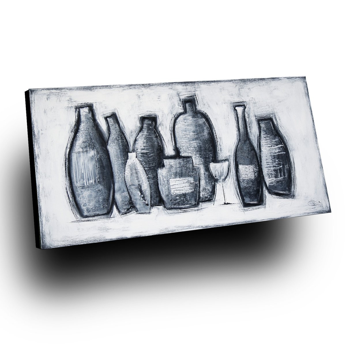 BOTTLES - STILL LIFE by Inez Froehlich