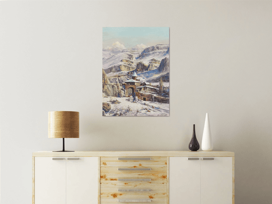 Monastery in the Snow
