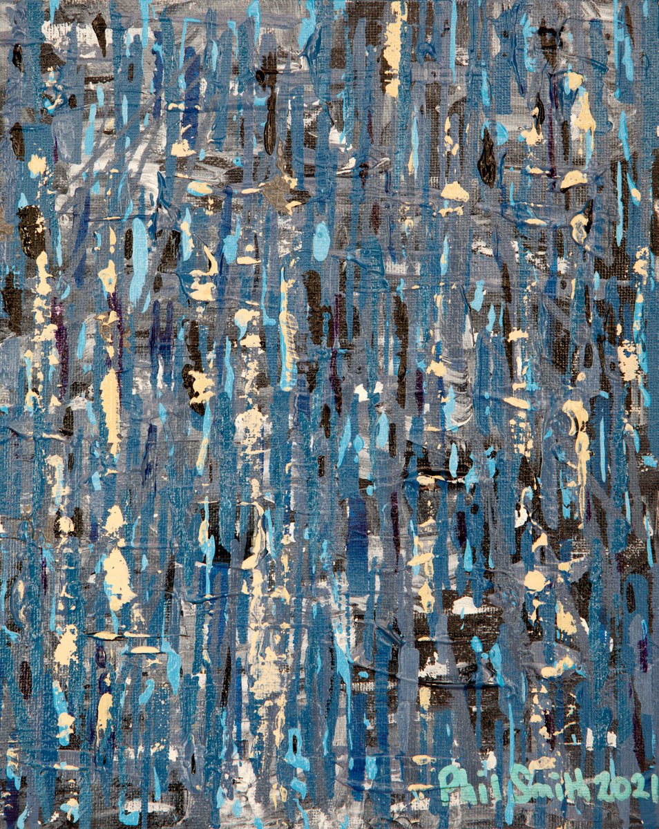 Rainy Day In London By Phil Smith, 9 X 12, Artwork For Sale On Artfinder