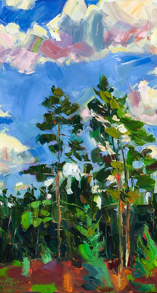 Above the Pines by Daria Zavadenko