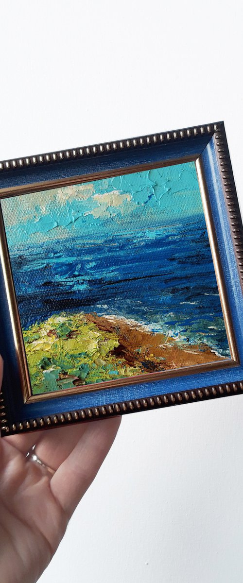 Ocean landscape by Nataly Derevyanko