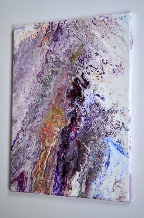 Purple Dream - Modern Abstract art Gift Idea