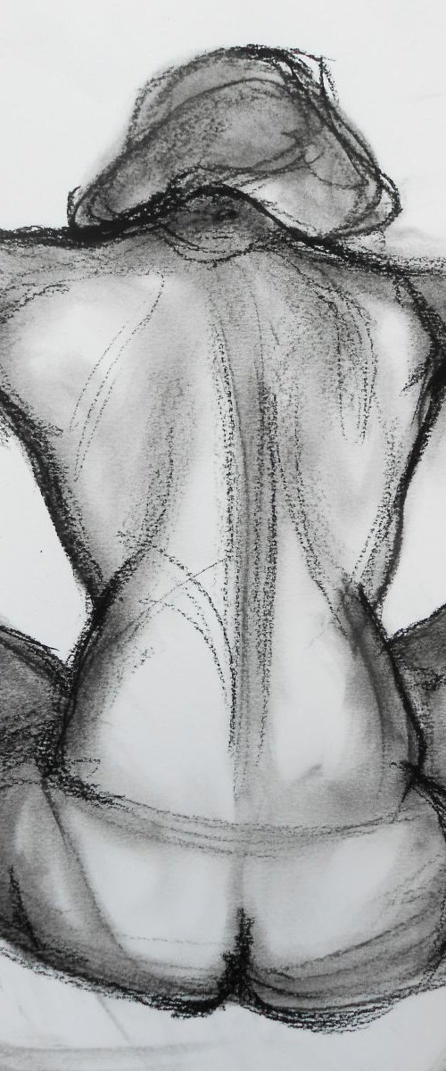Nude from the back by Maja Mrdakovic