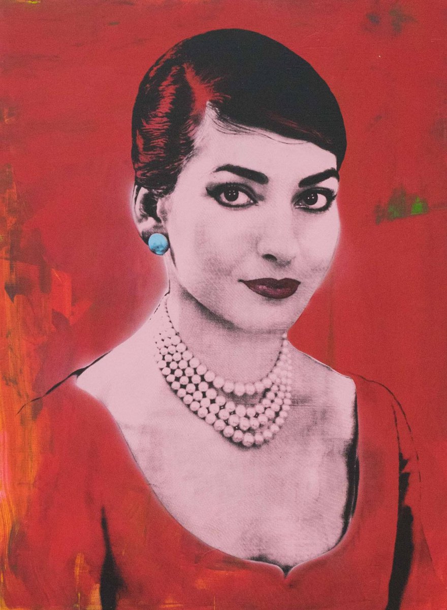 Maria Callas by Dane Shue