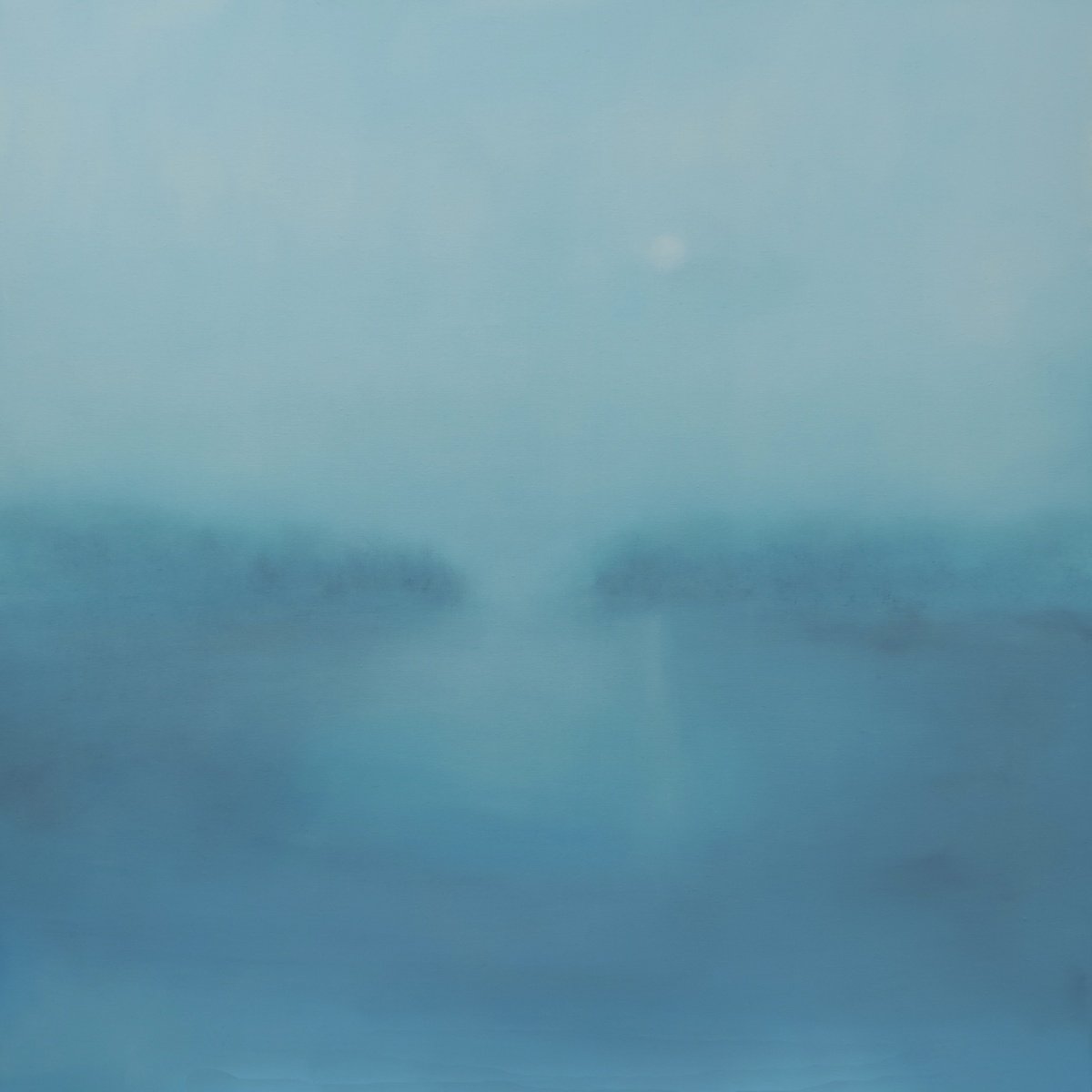 Moonlake Nocturne By Howard Sills, 31 X 31, Artwork For Sale On Artfinder