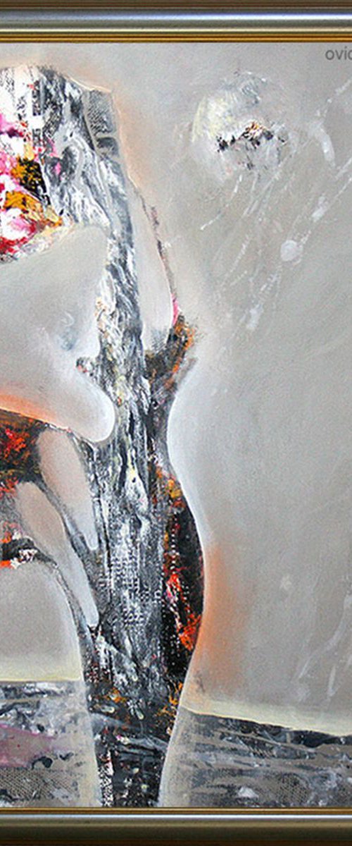 kafkian eternity with flowers at 7 pm, signed 18.02.2014 ORIGINAL KLOSKA by Kloska Ovidiu