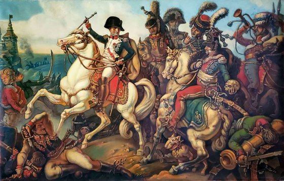 Napoleon at the Battle of Austerlitz