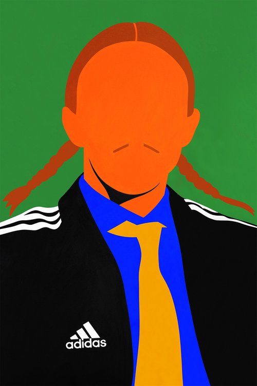 Faceless Portrait - Tommy Cash (TOMM¥ €A$H) by Pop Art Australia