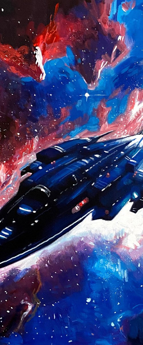 Through the Stellar Flames by Paul Cheng