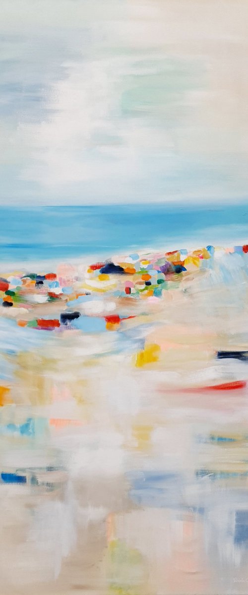 Colourful Beach by Wioletta Gancarz