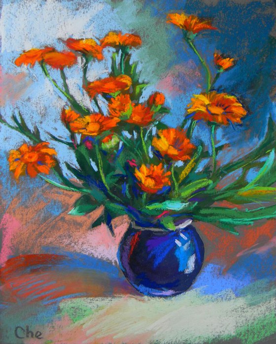 Calendula bouquet