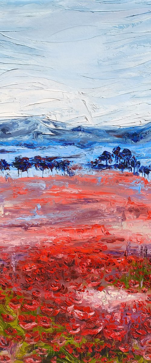 Scarlet Symphony by Narine Vardanyan