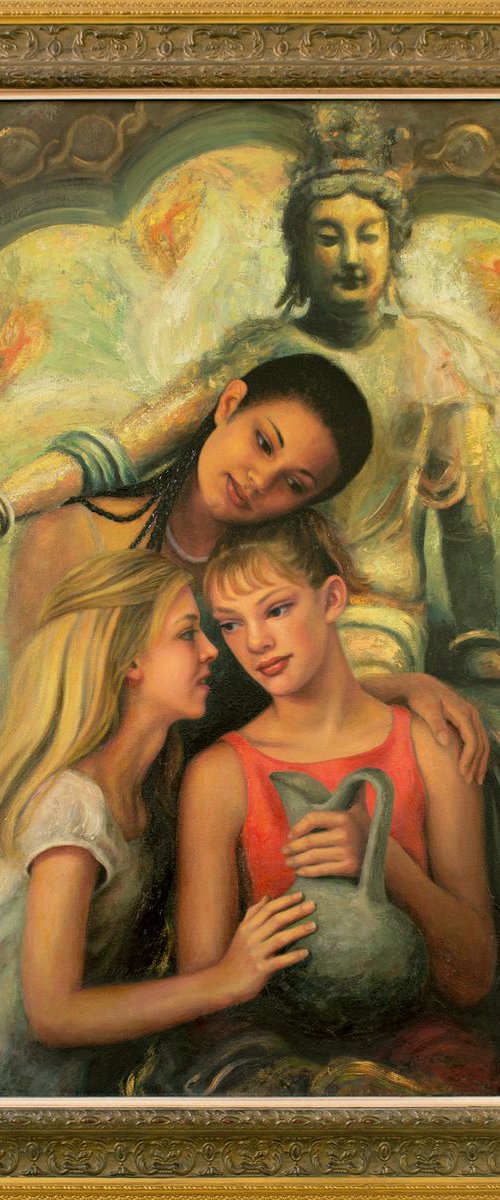 Three Girls by Kathy Carney