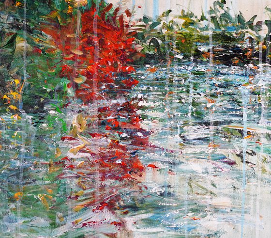 Trees By A Lake C 1