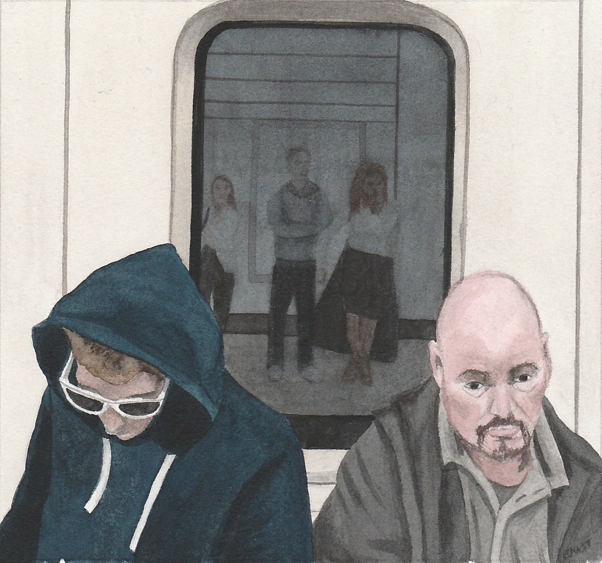 Tube Strangers by Elizabeth Nast