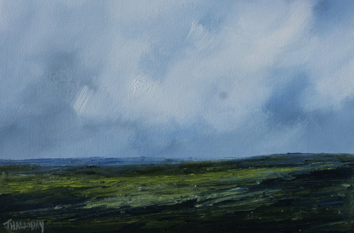 Late summer light, Irish Landscape by John Halliday