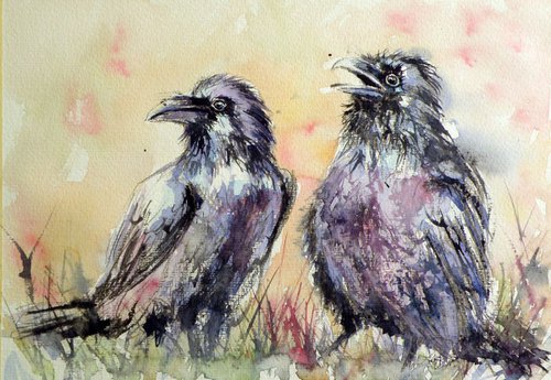 Ravens by Kovács Anna Brigitta