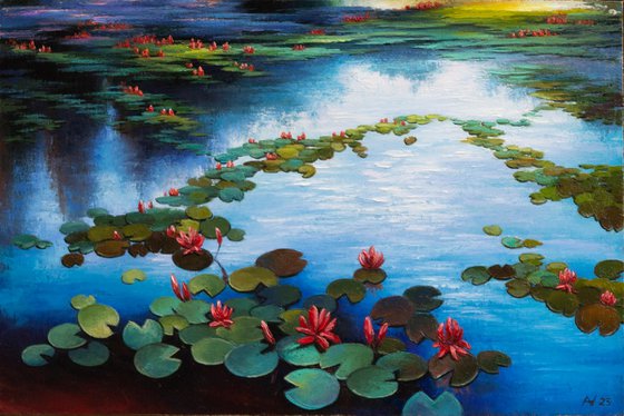 WATER LILIES 10