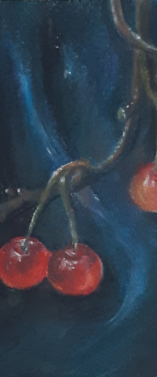 Pastel still life by Viktória Déri