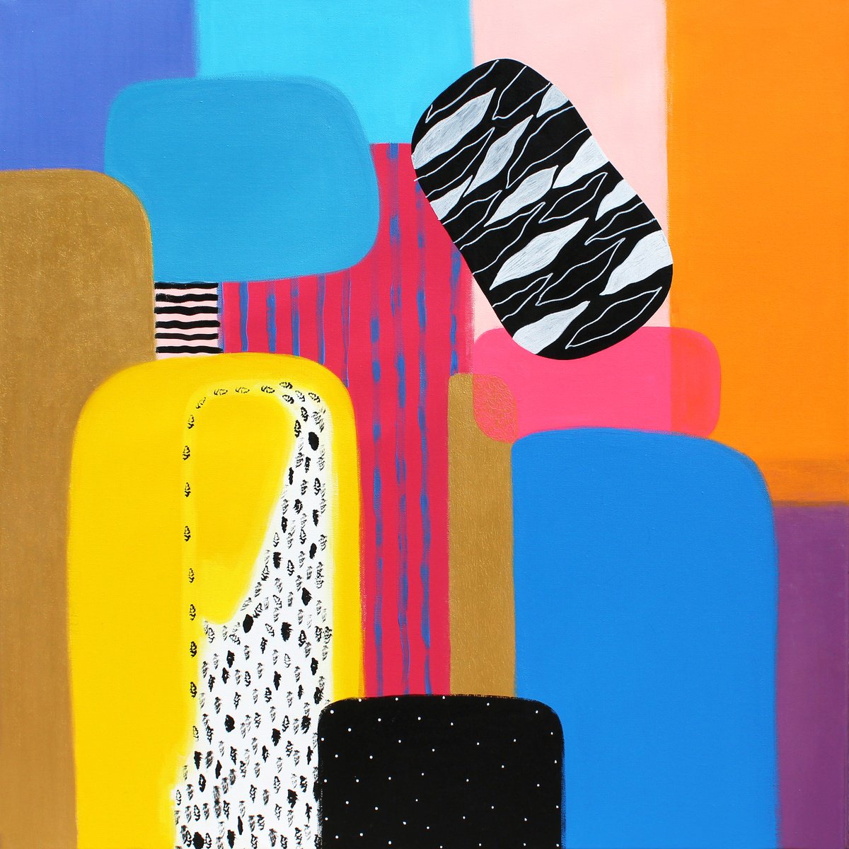 Geometry On The Runway I By Martina Boycheva, 31 X 31, Artwork For Sale On Artfinder