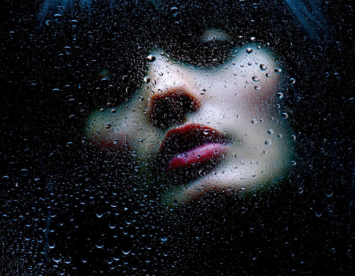 After The Midnight Rain - By TOMAAS prints under acrylic glass for sale by TOMAAS