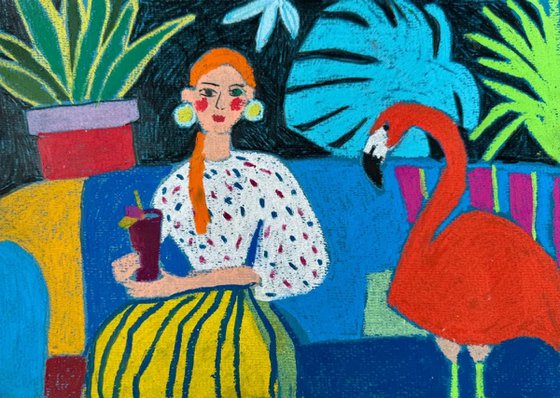 Tropical Woman Portrait