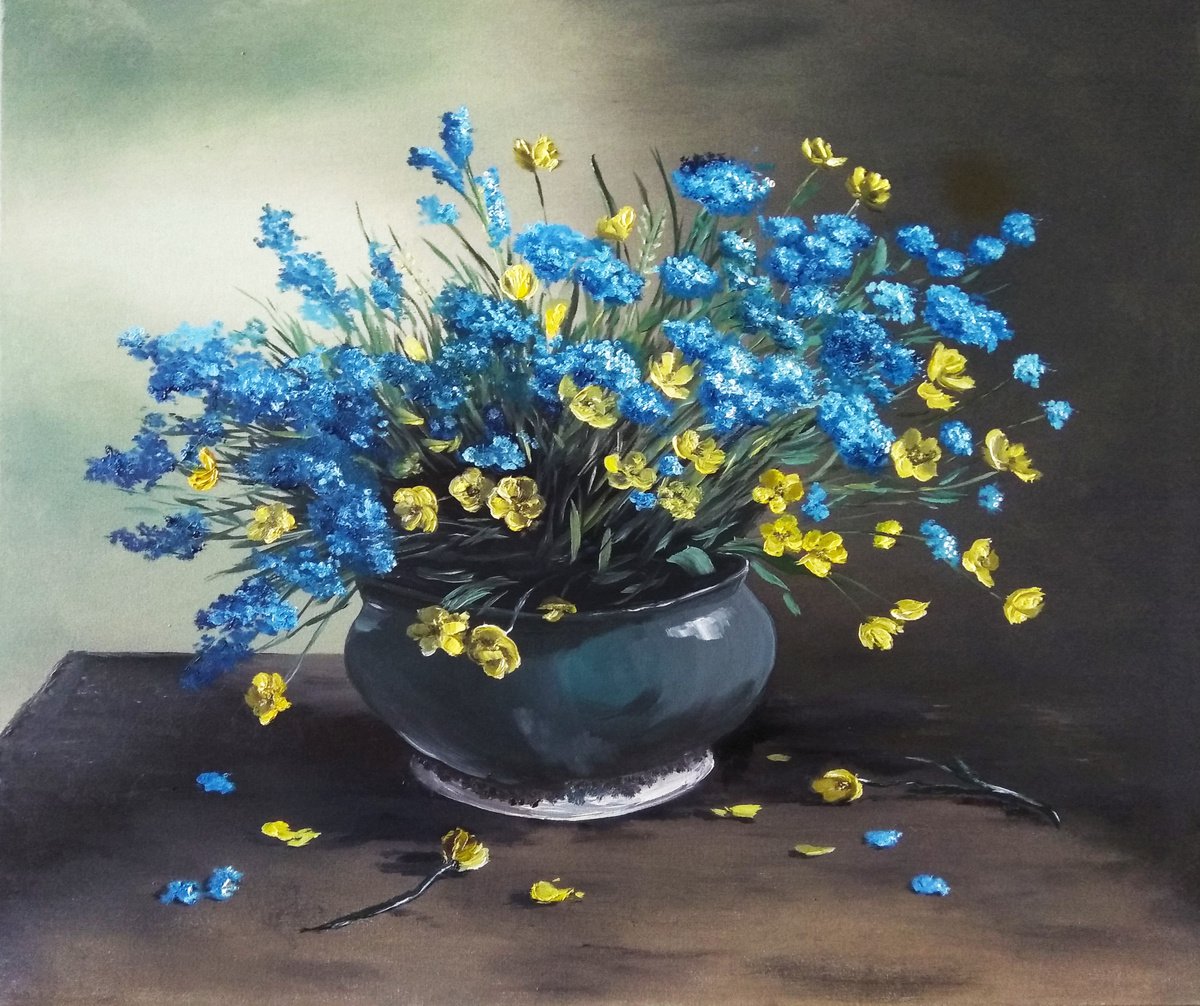 Wildflowers by Valeriia Radziievska