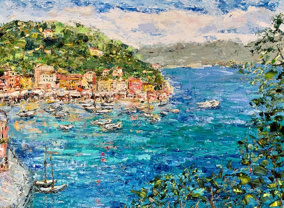 Italian coast in Portofino