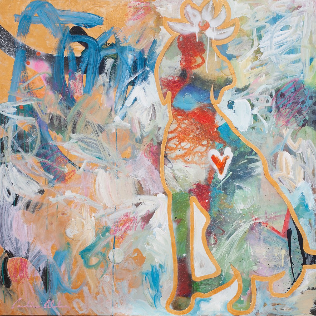 Pluto By Carolina Alotus, 39 X 39, Artwork For Sale On Artfinder