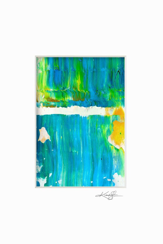 Oil Abstraction 148 - Abstract painting by Kathy Morton Stanion