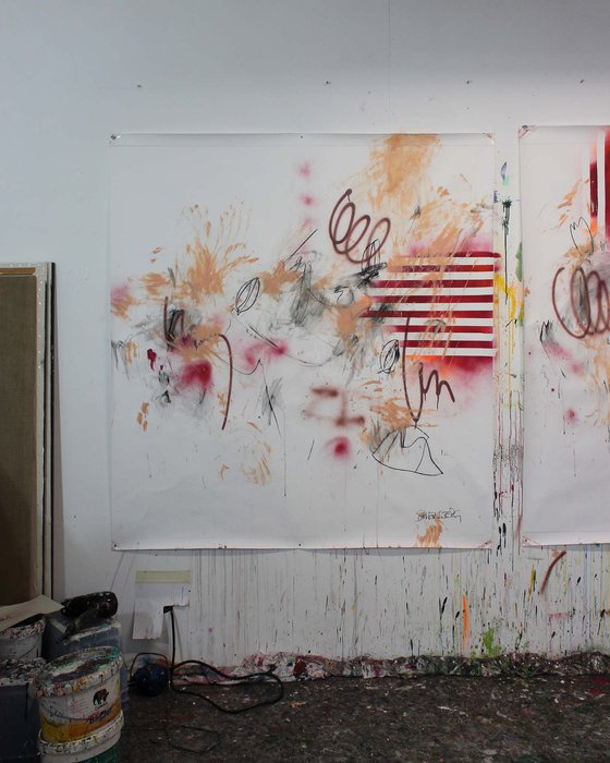 She paints outside the lines No. 3