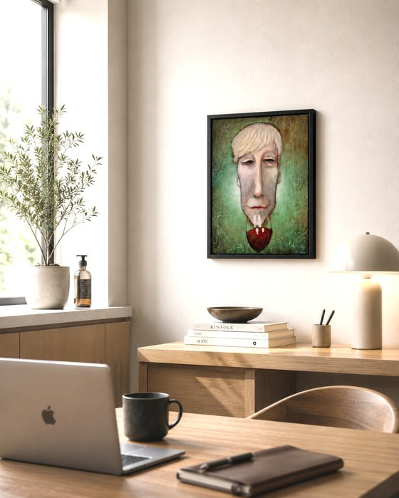 The Last Sip (30cm x 42cm x 1.6cm)