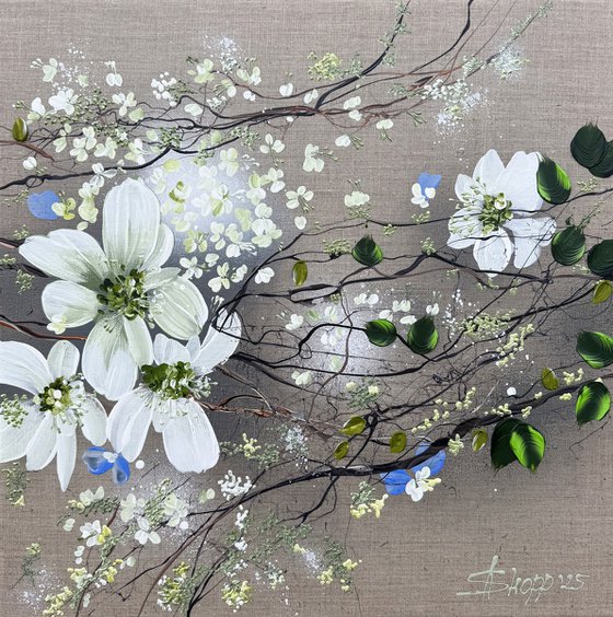 White Blooms