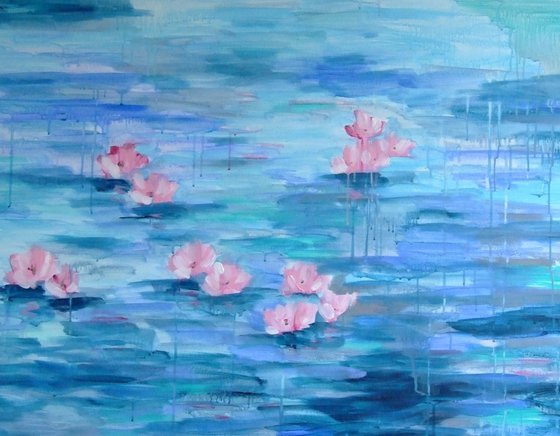 Lilies on the Pond #35