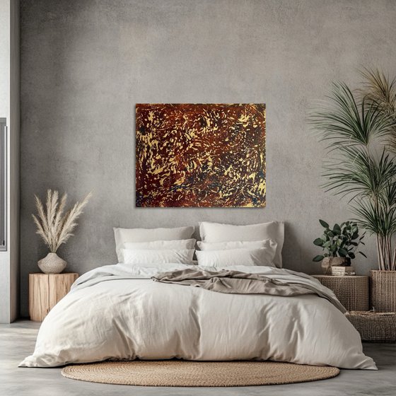 Gold Leaf 100x80x4