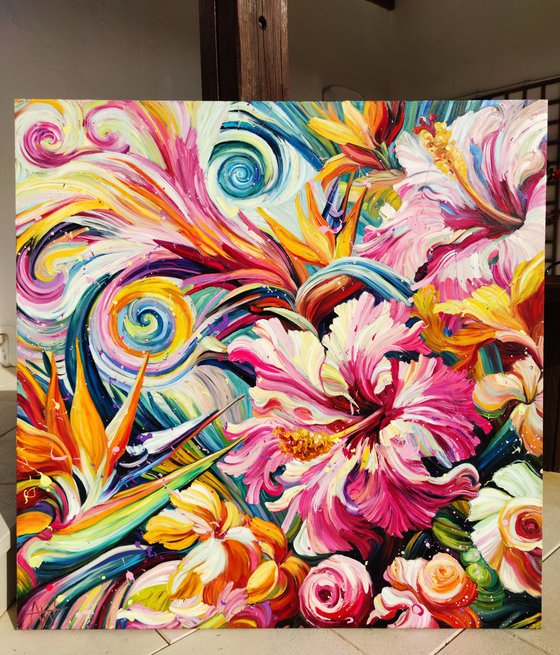 Sweet Havana  Abstract Floral