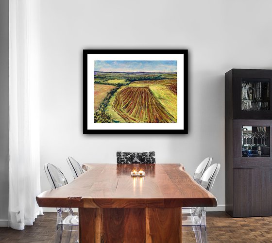 Ploughed Patterns, Wiltshire