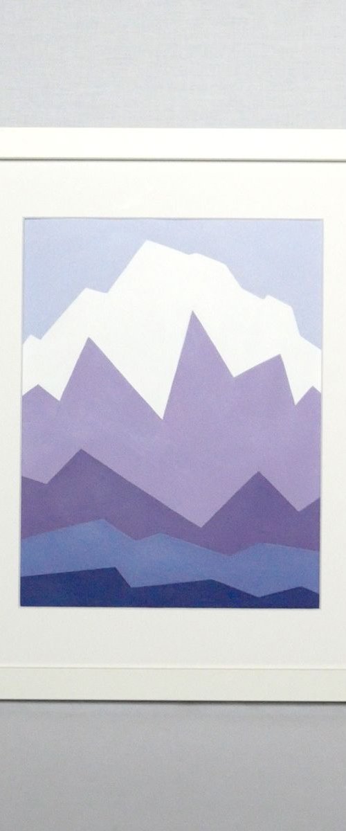 Grand Teton Alpenglow. by Zoe  Hattersley