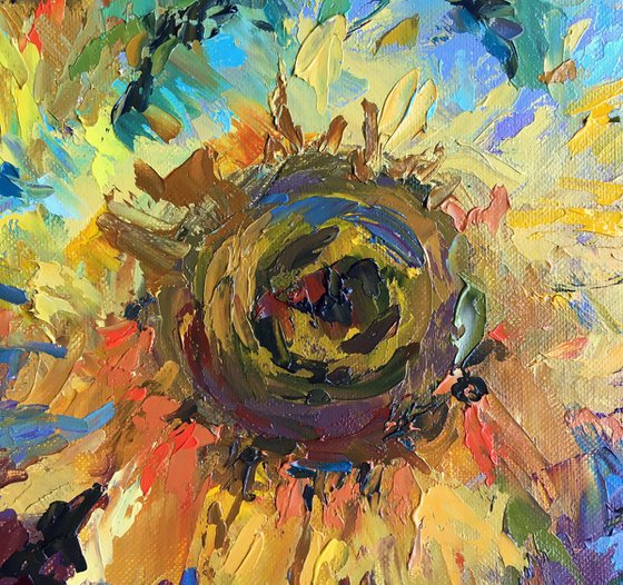 "The flower suns" sunflowers