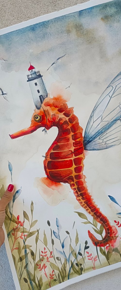 Sea Horse by Evgenia Smirnova