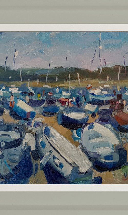 Boats at Itchenor #2 by Andre Pallat