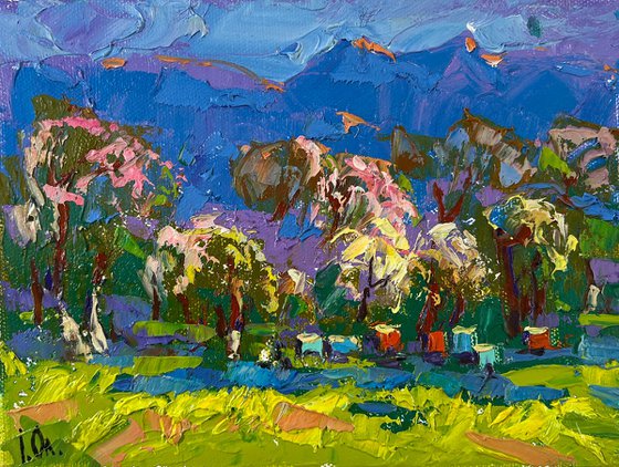 Spring in the village