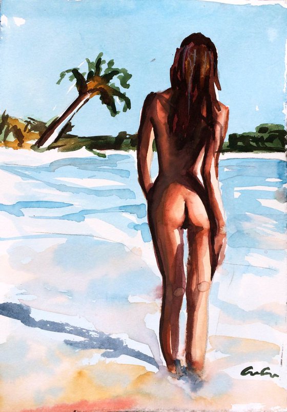 Nude on the Beach 7