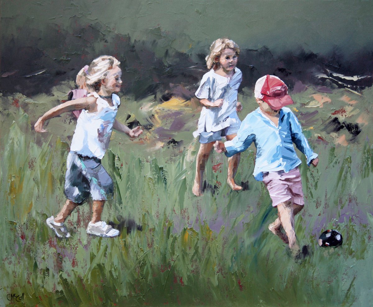 Playing At The Park by Claire McCall