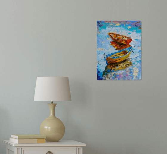 Boats on the river