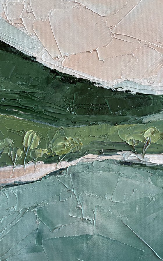 Coastal mediterranean Waters Quiet Hills