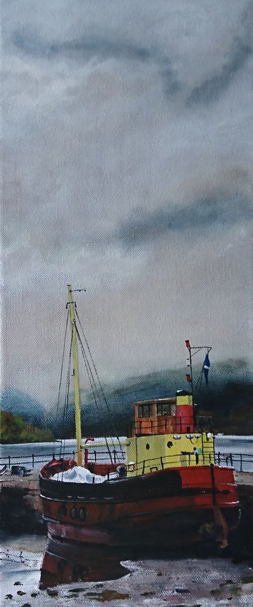 Puffer Boat Inveraray Scotland by Stephen Murray