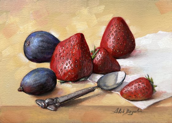 FIGS AND STRAWBERRIES
