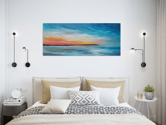 Rejuvenation - seascape, emotional, panoramic