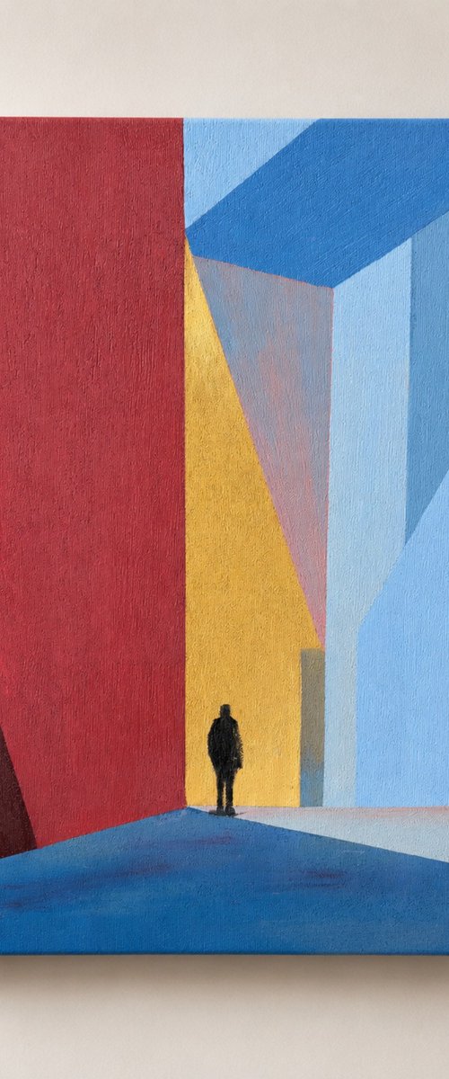 The Geometry of Silence - Rooms of Light Ⅳ by Jane M.